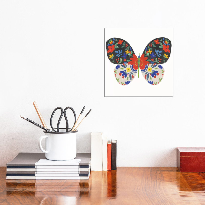Flying Blossom I by Aimee Wilson - Wrapped Canvas Print, 30.48 cm H x 30.48 cm W