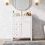 Meuble-lavabo de salle de bain avec lavabo (noir)
