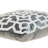 Parkland Collection Hazel Transitional Gray Throw Pillow-64709844