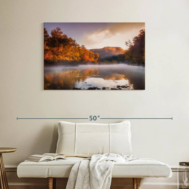 Alvord Misty Ozark River, H 26 po x l 39 po