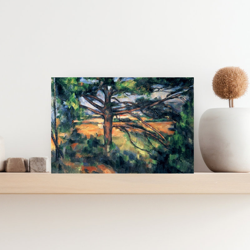 The Large Pine, 1895-97 Abstract Contemporary Pine Landscape Nature Wall Art Print, 30.48cm H x 45.72cm W