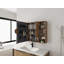 Armoire de salle de bain avec miroir 41,7 po