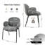 Anston 46cm H Linen Upholstered Metal Armchair-1130111636-1111580770