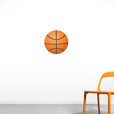 Décalcomanie murale basket