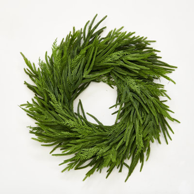 25" Cedar Wreath on Natural Twig Base