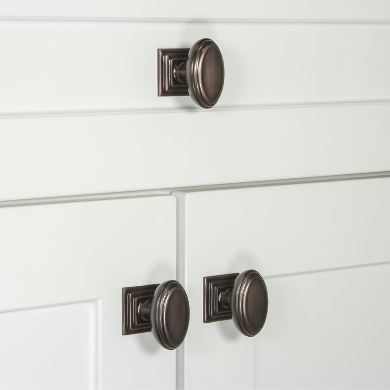 Anneau Cabinet Knob, Timeless Bronze