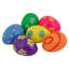 Paquet de 6 œufs de Pâques colorés 3,25 po