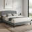 Jolande Contemporary Queen Upholstered Bed with Curved Headboard-927116793-899166162