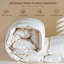 Édredon toutes saisons ultra-moelleux, housse de couette en duvet de plumes de style hôtel avec housse en mélange de coton, chaleur moyenne et hypoallergénique-1966973809-1965559790