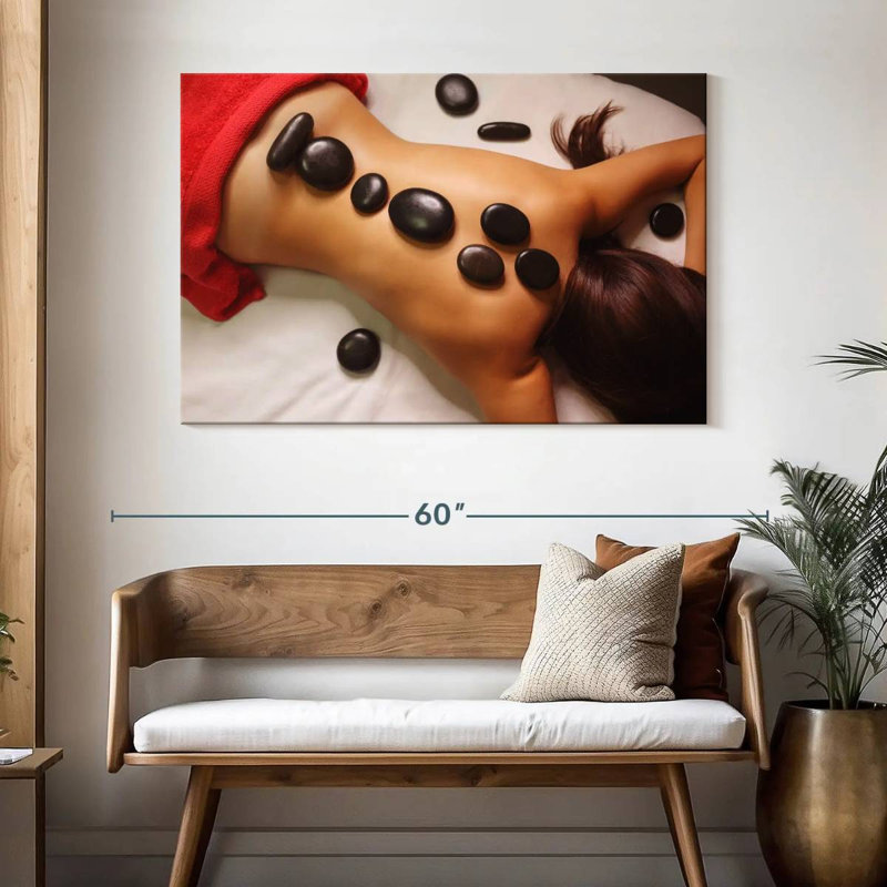 Spa Kerrick Hot Stone, H 32 po x l 48 po