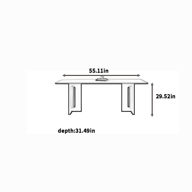 Pasqualina, H 29,52 po x L 55,11 po x l 31,49 po