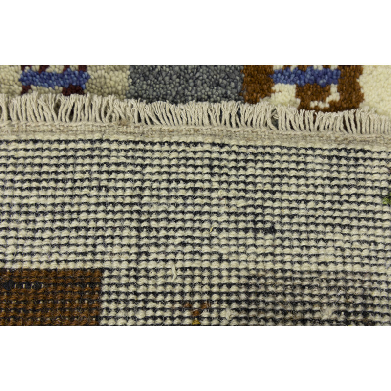 Jabreon Performance Wool Checkered Indoor Rug