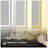 Frameless Tempered Mirror with Dual LED Light Strips for Front and Back Lighting, Perfect for Modern Bathrooms-1110833789