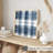 Abstract Blue Plaid Pattern XII Modern Unframed Art Print-1036578715