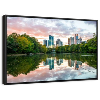 Midtown Atlanta Park Canvas Print