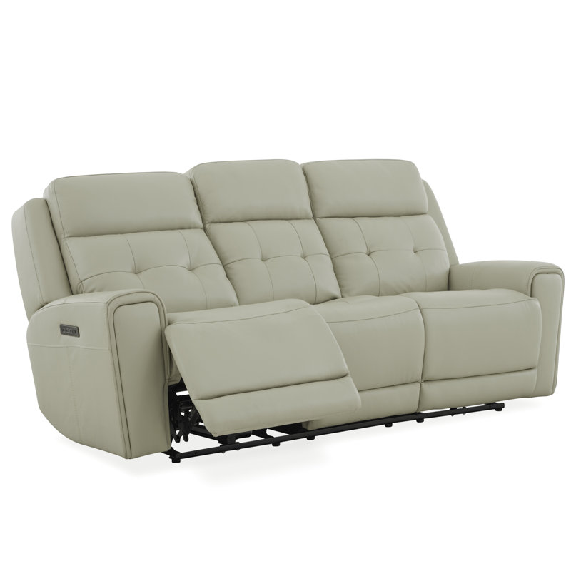 Iavor Zero Gravity Power Sofa w/ USB Charging Ports, Beige