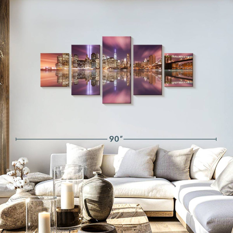 Ground Zero Skyline, 30" H x 68" W