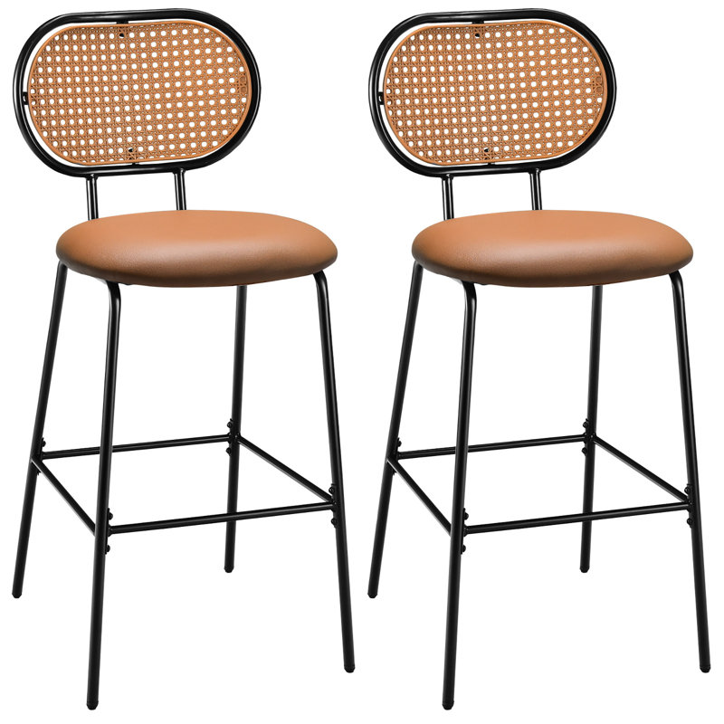 Tabouret 29,5 "Itzhak, Brun