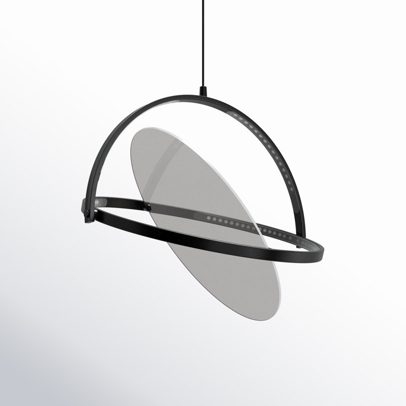 Catalena 4 - Light Black LED Unique/Statement Pendant