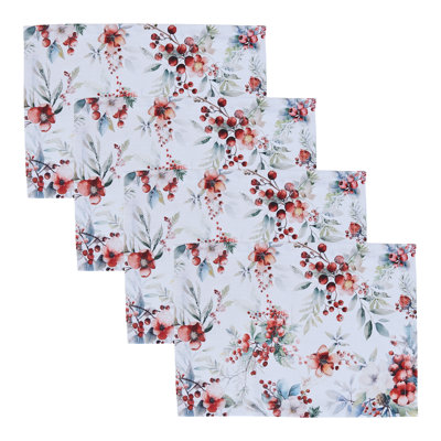 Ensemble de 4 napperons Leihla