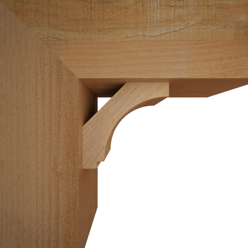 Support de bloc impérial avec entretoise décalée, 18 po x 18 po, Sapin Douglas de l 8 po (scié brut)