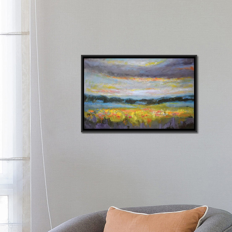 Late Late Light par Kip Decker - Impression sur toile tendue avec châssis, H 8 po x l 12 po x P 0,75 po, Toile tendue