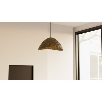 Luminaire suspendu noir mat 4 lumières Ariel