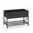 Raised Garden Bed with Galvanized Steel Frame, Storage Shelf and Bed Liner, Elevated Planter Box with Legs for Vegetables, Flowers, Herbs-224017674