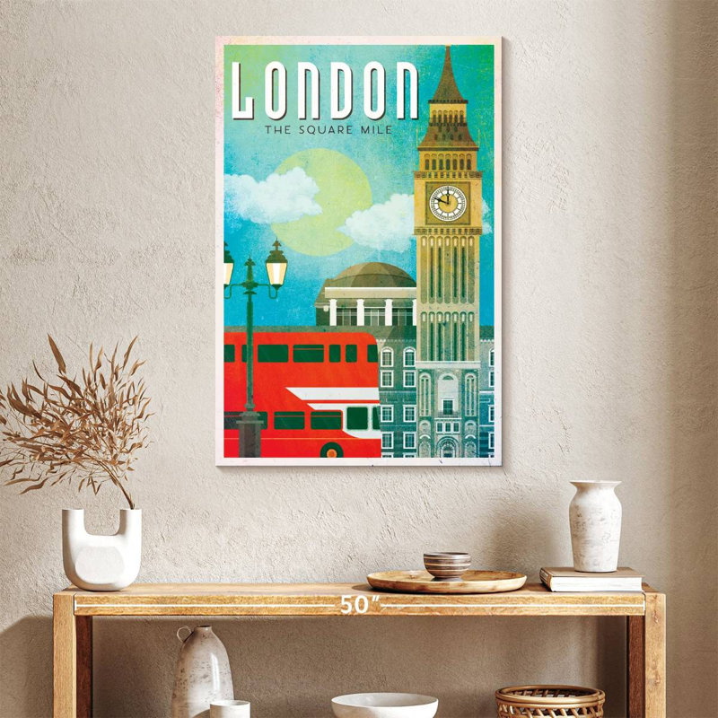 Affiche Big Big London London, H 39 po x l 26 po