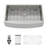 33 Inch Farmhouse Kitchen Sink Stainless Steel Single Bowl Sink Apron Front Farm Kitchen Sink