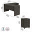 Ensemble de bureau avec classeur Echo Bow-905852407