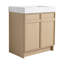 Meuble-lavabo autoportant 30 po