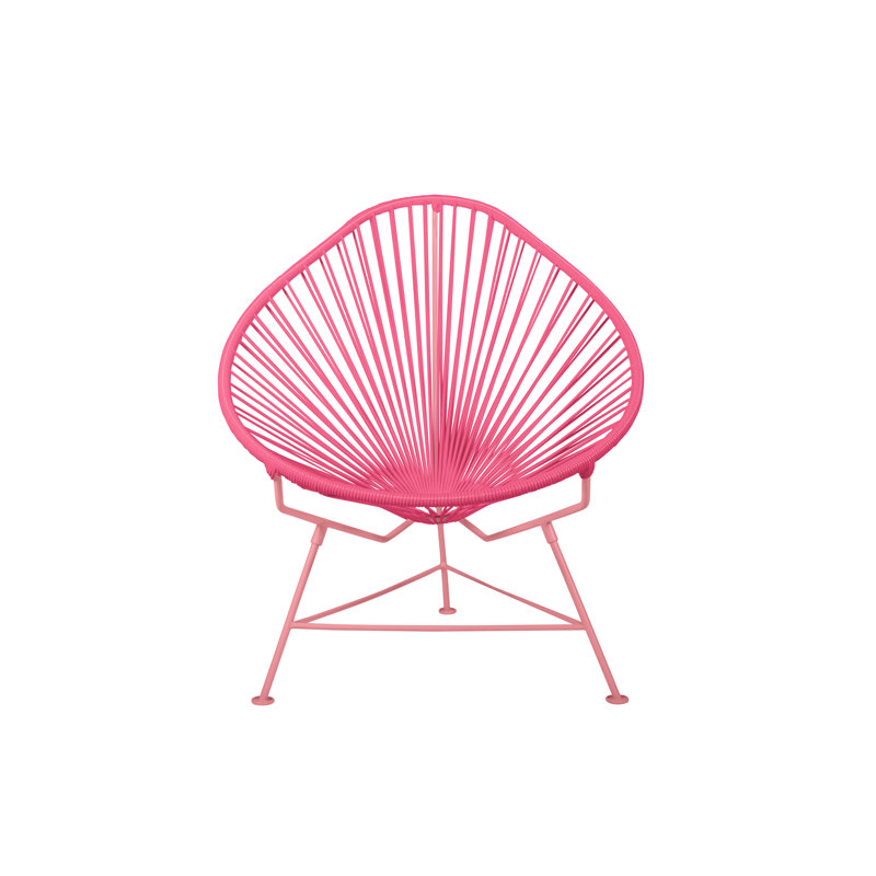Chaise de jardin, Rose / corail