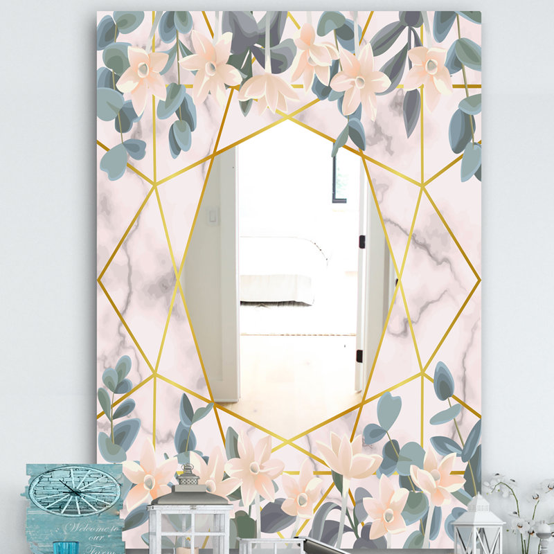 Miroir de coiffeuse Elementary Botanicals, H 39,4 po x l 29,5 po