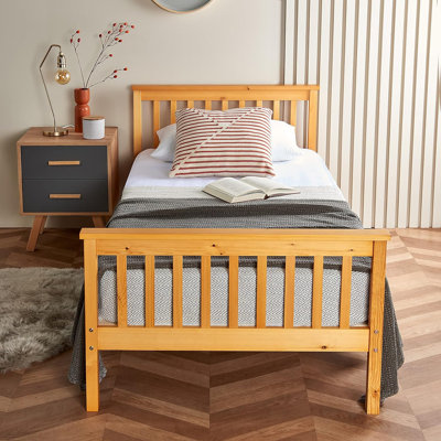 Allensby Slat Bed with Mattress