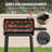 Feasto Charcoal Grill With Cover