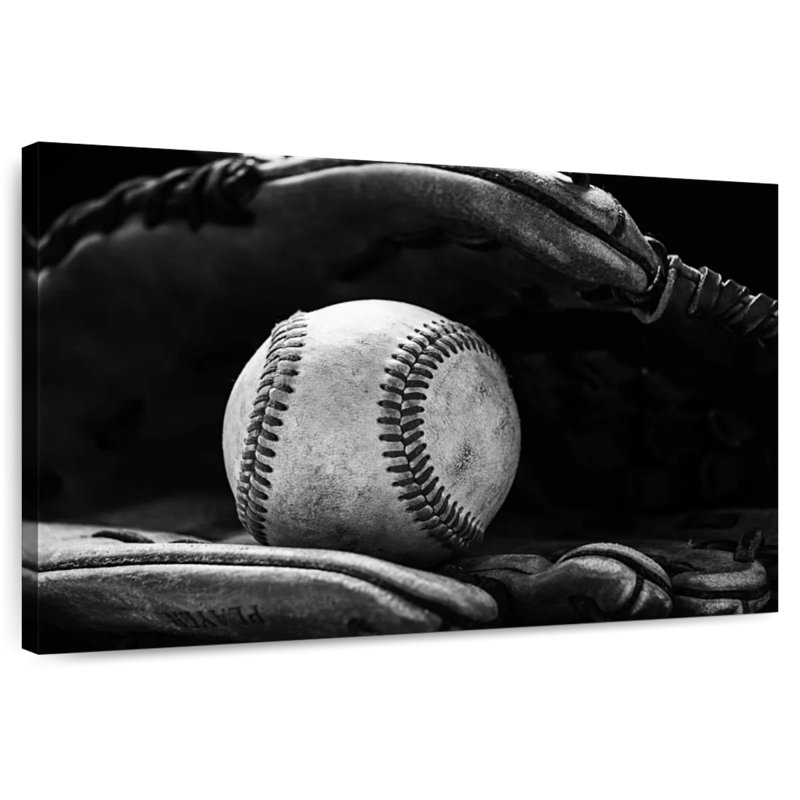 Sireci Glove Holding Baseball, 34" H x 51" W