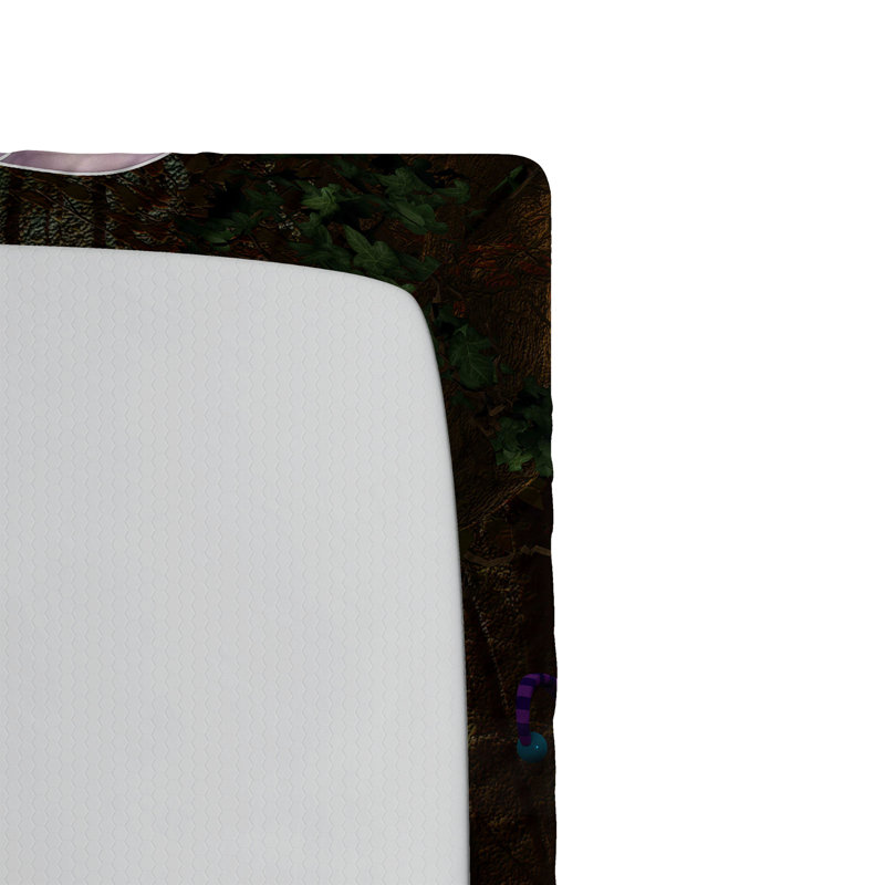 Multicolore Ambesonne Tale, Drap-housse de taille simple
