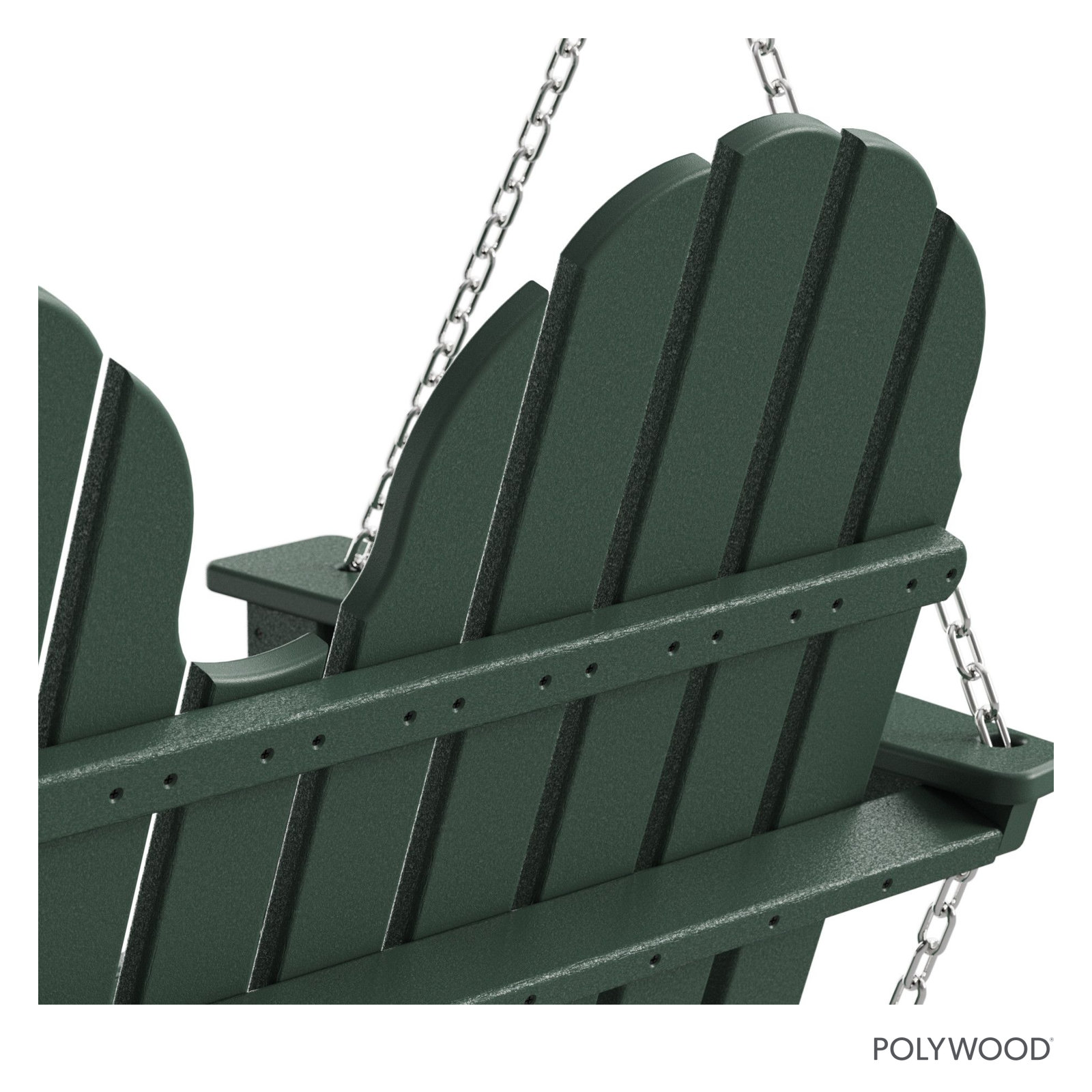 Vineyard Adirondack Swing, Green