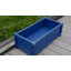 Boîte à fleurs rectangulaire avec trous de drainage Boîte de fenêtre en polyéthylène pour lit de jardin, imperméable, résistante aux intempéries-190262084