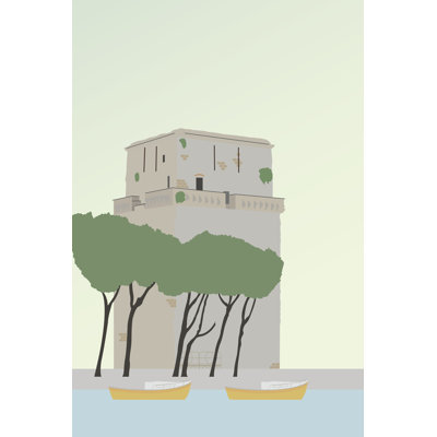 Travel Europe--Viareggio by Gurli Soerensen - Wrapped Canvas Print