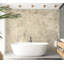 Murale abstraite pelez et collez - Beige grunge-1908047081