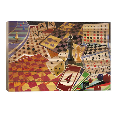 " Board Games " by Unknown Artist