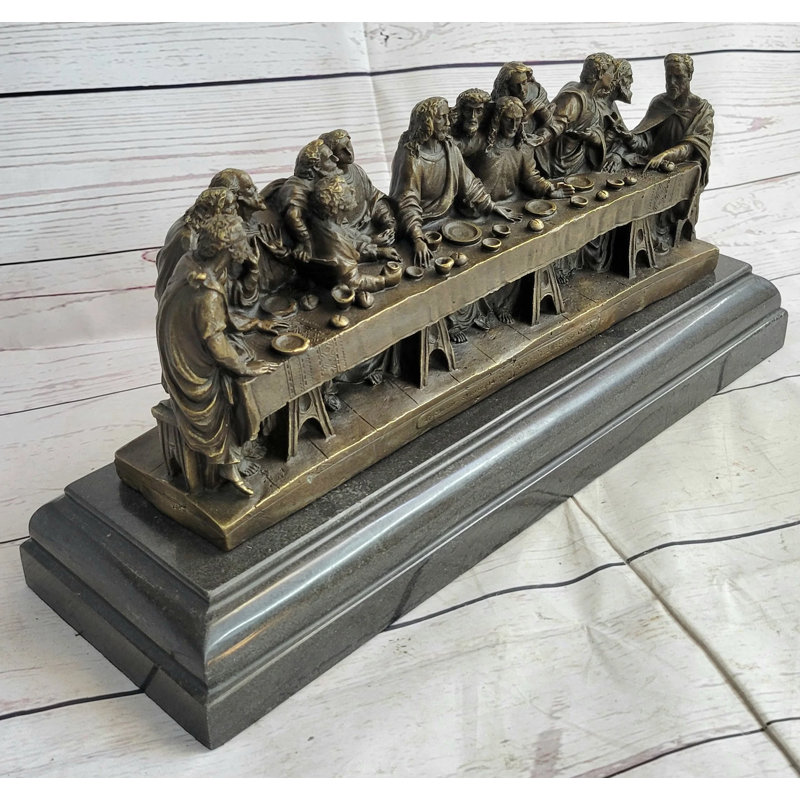 Sculpture Laile la Cène