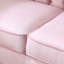 Canapé Chesterfield moderne Layanie; canapé 3 places moderne