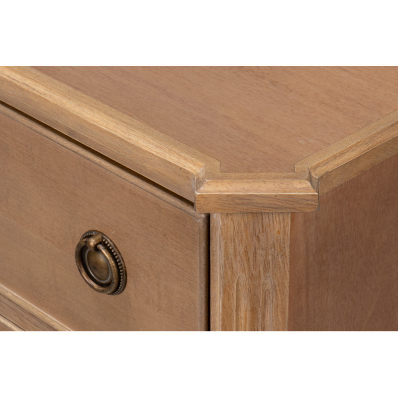 Poppin's Solid Wood Accent Chest