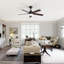106cm Ceiling Fan with LED Lights