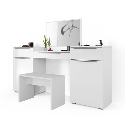 Enrique Dressing Table with Mirror