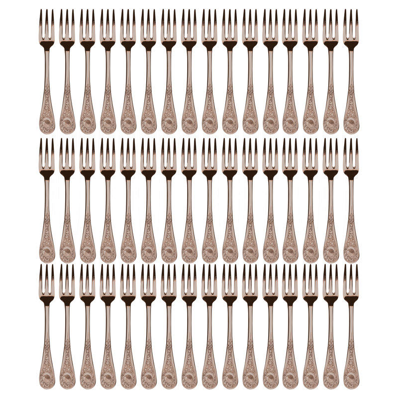 Diana Serving Fork - 48 Pieces, Bronze