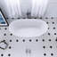 Baignoire autoportante en pierre artificielle 61 po